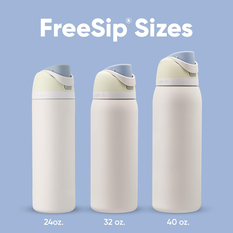 Owala FreeSip 24oz Insulated Stainless Steel Water Bottle Iced Breeze4