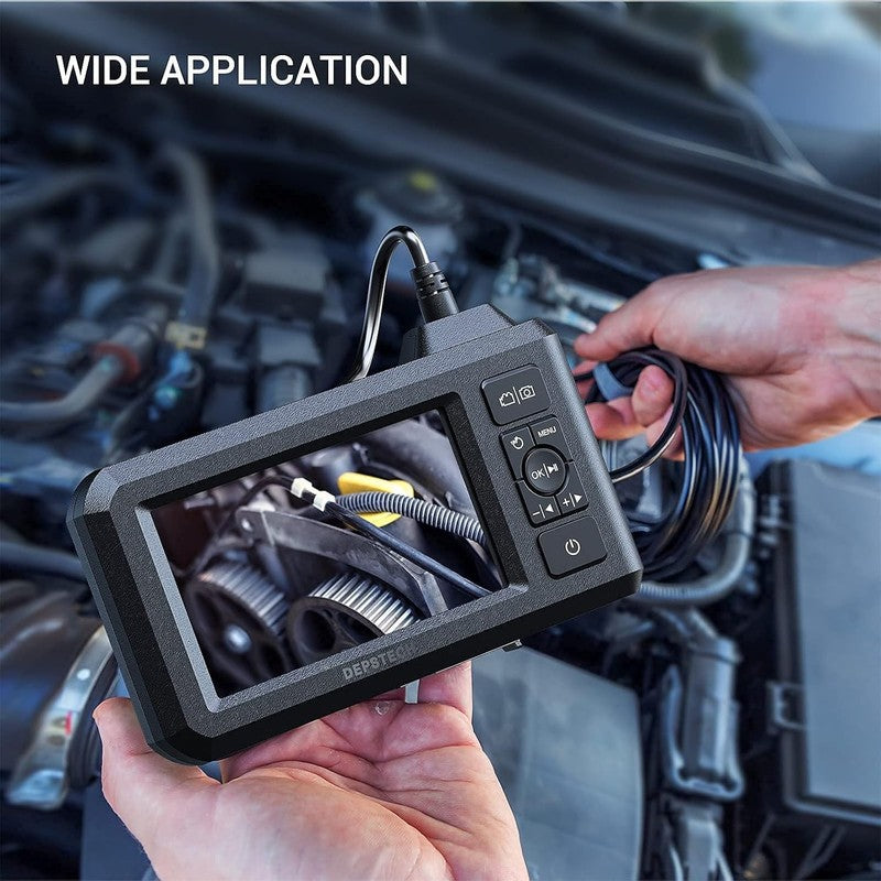 Dual Lens Industrial Endoscope, 1080P Digital Borescope Inspection Camera, 7.9Mm6