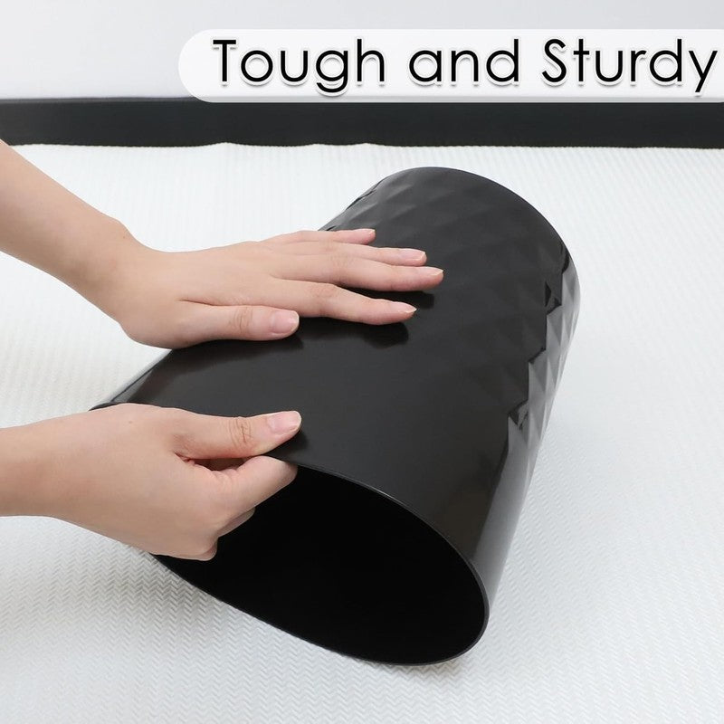 1.8 Gal Small Trash Can 3 Pack Slim Plastic Waste Bin for Bath, Office, Home4