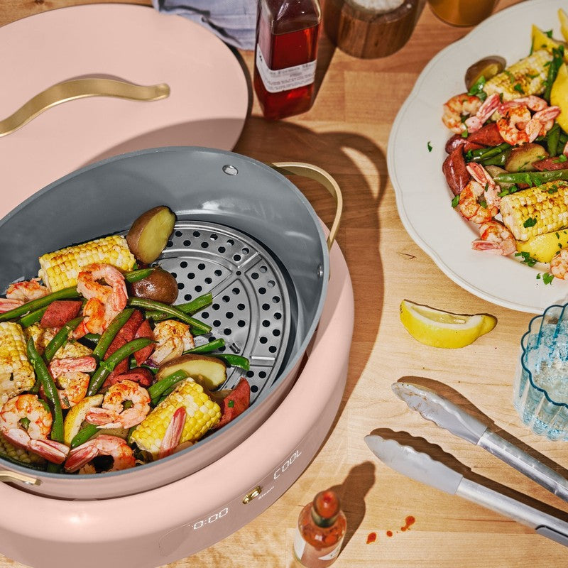 10 in 1, 6 Qt Electric Multi Cooker, Rose by Drew Barrymore1