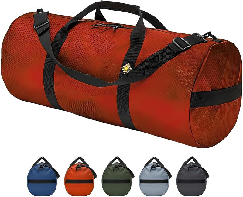 131L Heavy Duty Duffel Bag 1050D Ripstop Gear Bag Orange 16x4010