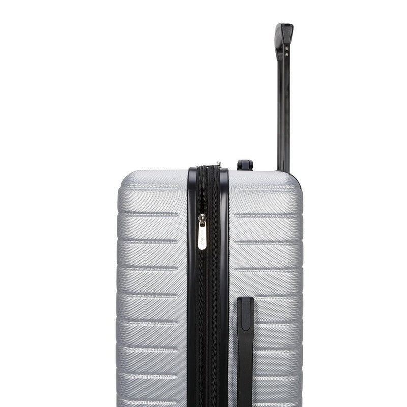 Protégé Vacationer 20" Carry On Expandable Hardside Luggage Silver Spinner10