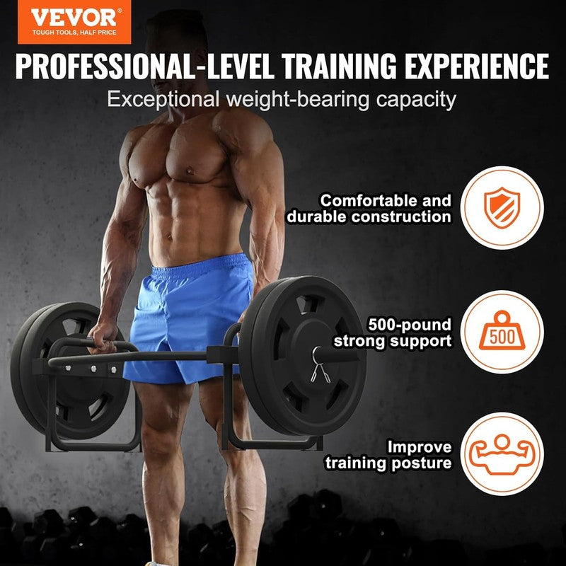 Safety Squat Bar 700/1500lb + Hex Trap Bar 500lb for Squats Deadlifts Rehab1