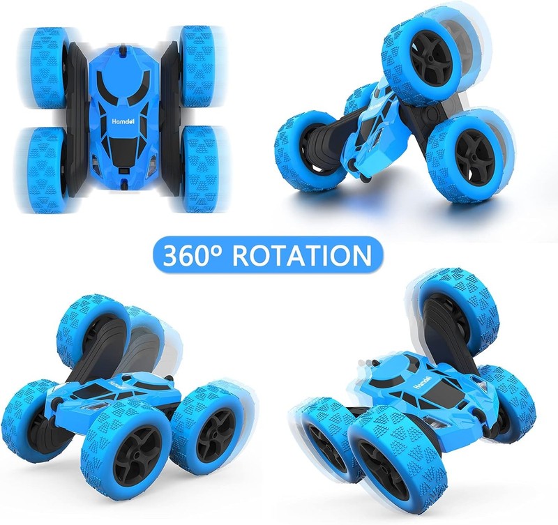 360° RC Stunt Car 4WD Double Sided with LED Rechargeable Kids Toy1