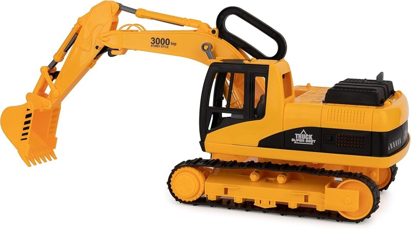 Construction Toy Set Excavator Dump Truck Bulldozer Digger Kids Vehicles1