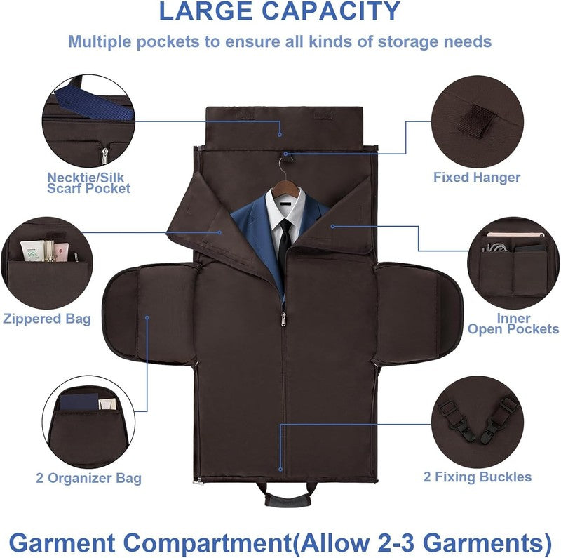 Garment Duffle Bag for Travel   Convertible Carry on Garments Duffel Bags Travel3
