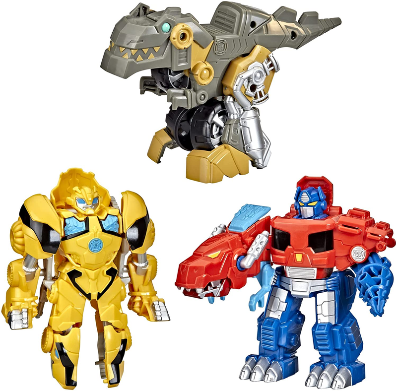 Primal Team Up 3 Pack – Optimus Prime, Bumblebee & Grimlock0