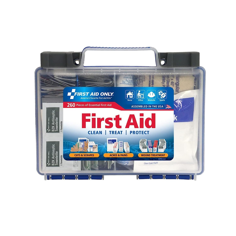 91248 Osha Compliant First Aid Kit, All Purpose 50 Person Emergency First Aid Ki10