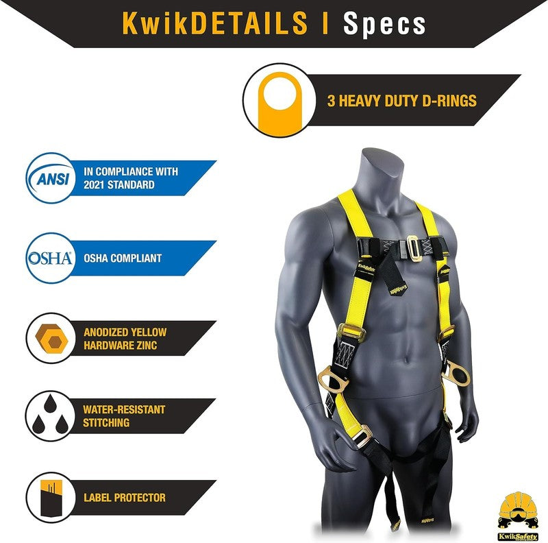   Fall Protection Safety Harness   Construction & Roofing Fall Arrest Safety Har2
