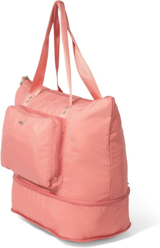Carryall Expandable Lightweight Travel Tote 22" Packable Folding Compact Nylon W9