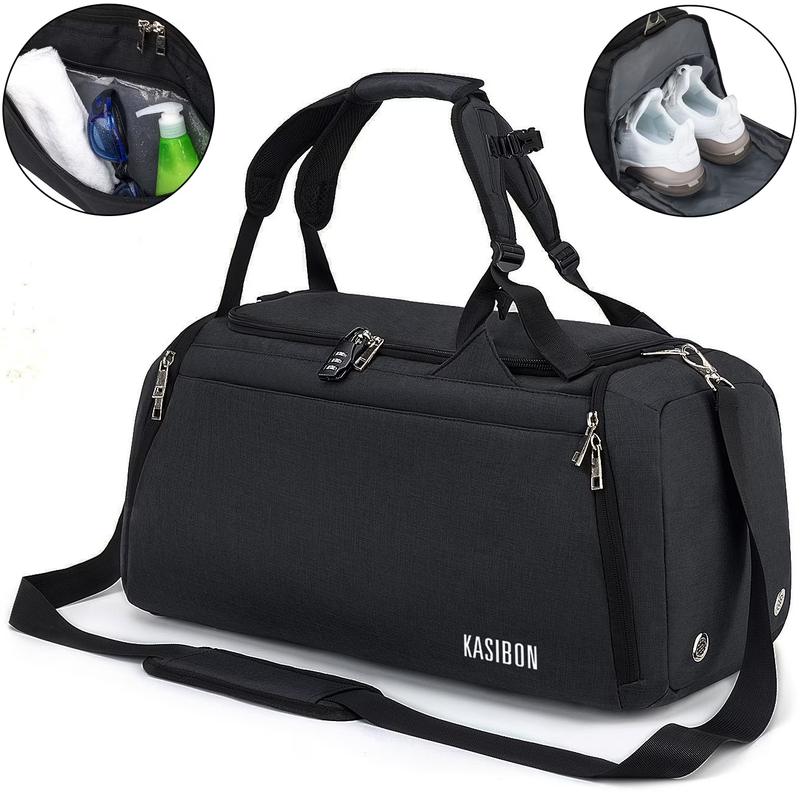 Gym Bag for Men Sports Duffel Bags for Travel 42L Waterproof Gym Duffle Bags9