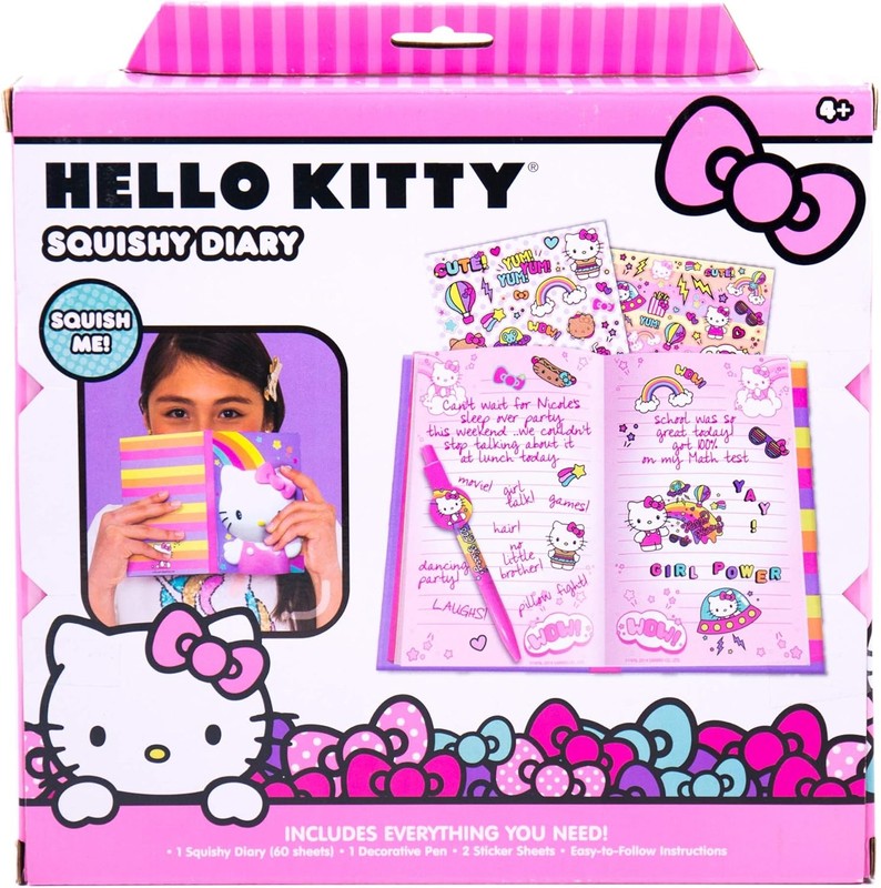 Hello Kitty Create Your Own Squishy Diary by5