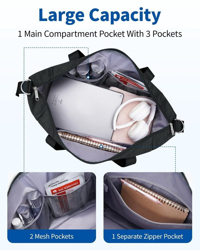 Travel Duffel Bag for Spirit Airlines Personal Item Bag 18X14X8 Underseat Carry 3