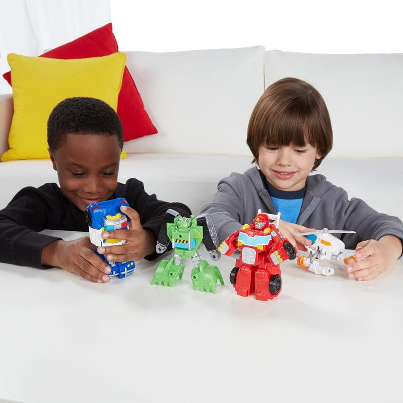 Rescue Bots Griffin Rock Team Action Figures – Collectible Toy Set, 5