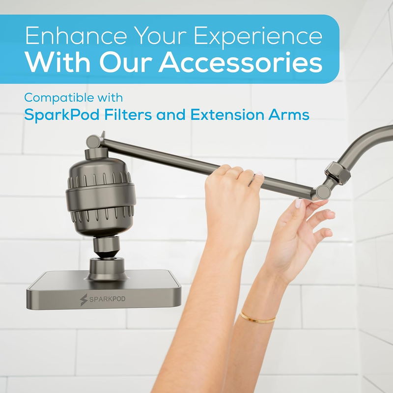 Shower Head - High Pressure Rain - Premium Quality Luxury Design - 1-Min Install6