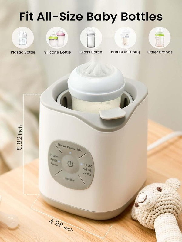Fast Baby Bottle Warmer for Breastmilk & Formula w/ Thaw & Sterilize8