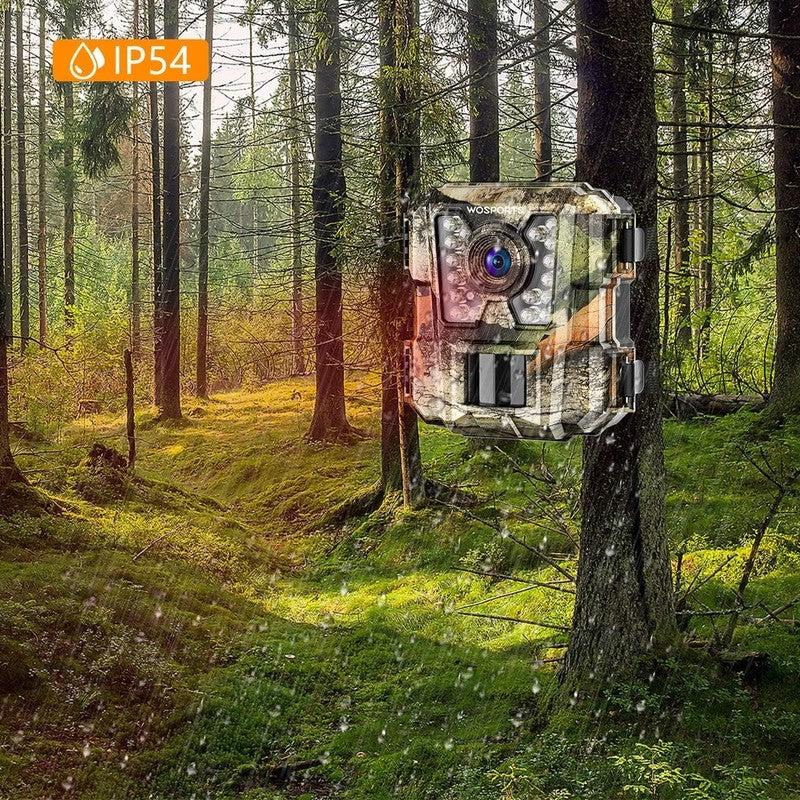 Mini Trail Camera 24MP 1080P HD IR Night Vision Waterproof Hunting Cam1