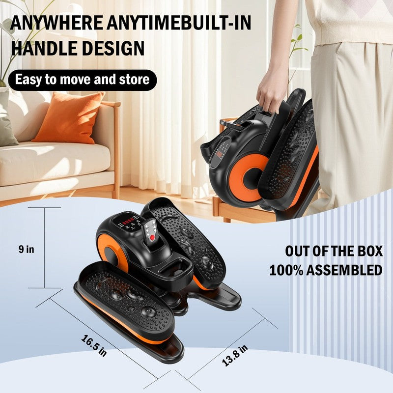 Electric Under Desk Elliptical for Seniors - Adjustable & Quiet with Remote6