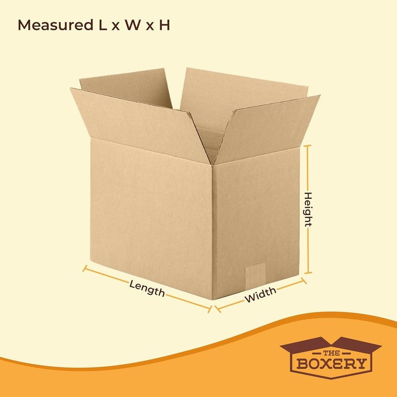 Durable 8x6x3 Brown Corrugated Shipping Boxes   25 Pack, Eco Friendly, USA Made2