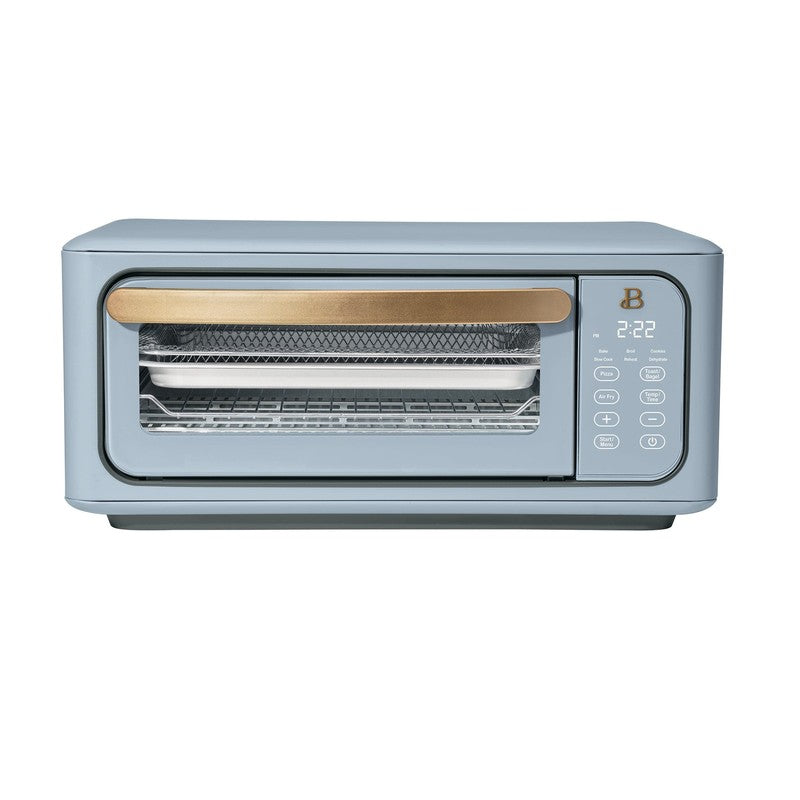 Drew Barrymore Infrared Air Fryer Toaster Oven 9-Slice 1800W Cornflower Blue0