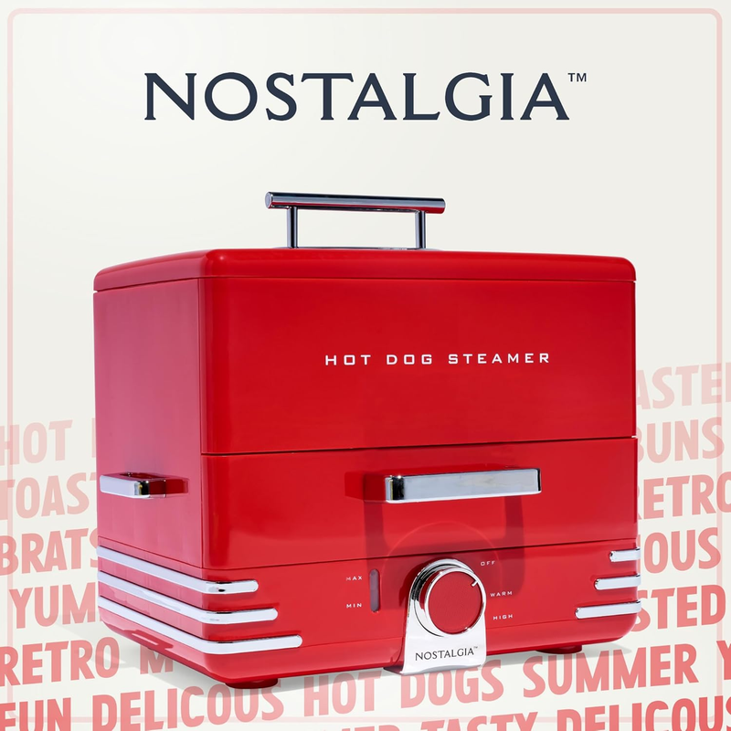 Extra Large Hot Dog Steamer 20 Dogs 6 Buns Sausage Brats Veggie Cooker5