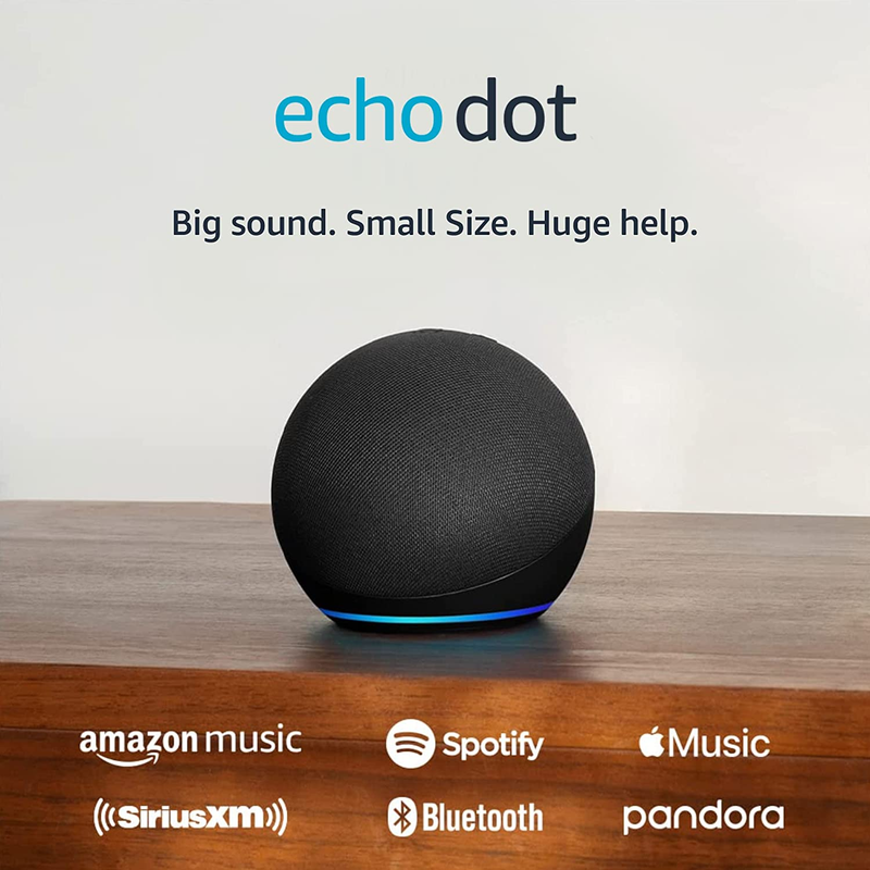 Echo Dot (Latest), Alexa Speaker with Rich Sound for Home & Office, Charcoal9