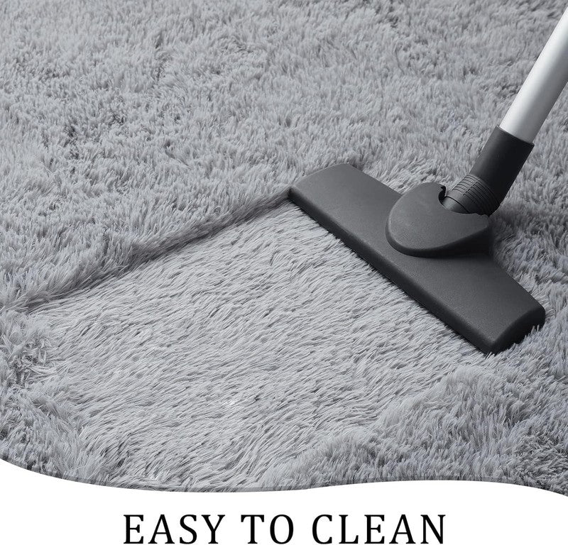 Soft Runner Rugs for Bedroom Living Room Plush Fluffy Rug 2X6 Feet, Shag Furry A3