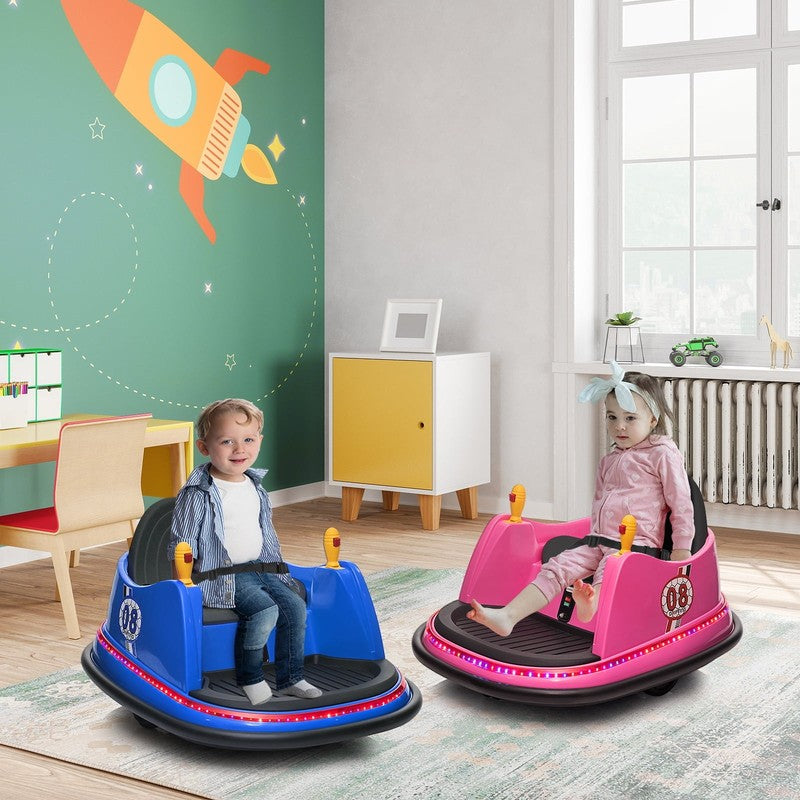 6V Remote Control Kids Bumper Car - 360 Spin Electric Ride On for Boys & Girls2