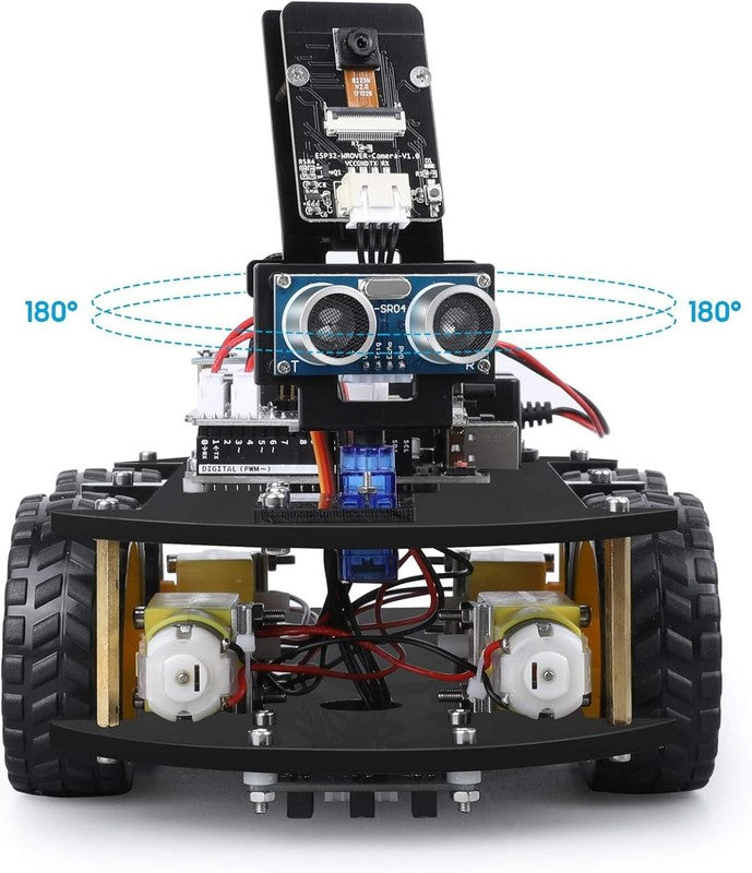 UNO R3 Smart Robot Car Kit V4 for Arduino Robotics for Kids Ages 8-12 12-16 STEM6
