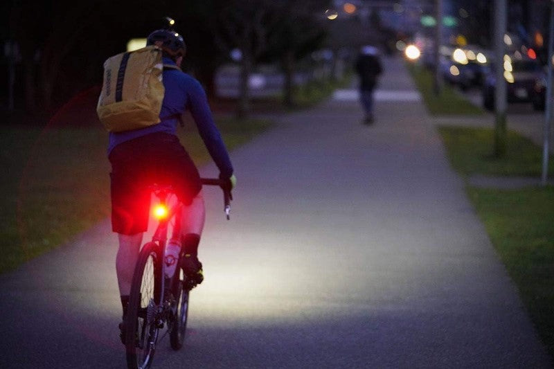 Super Bright USB-C Bike Lights Headlight Taillight & Bell Set Waterproof Night8