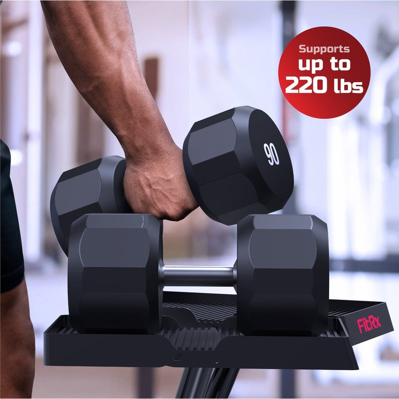 Smartrack Dumbbell & Kettlebell Rack Stand for Home Gym7