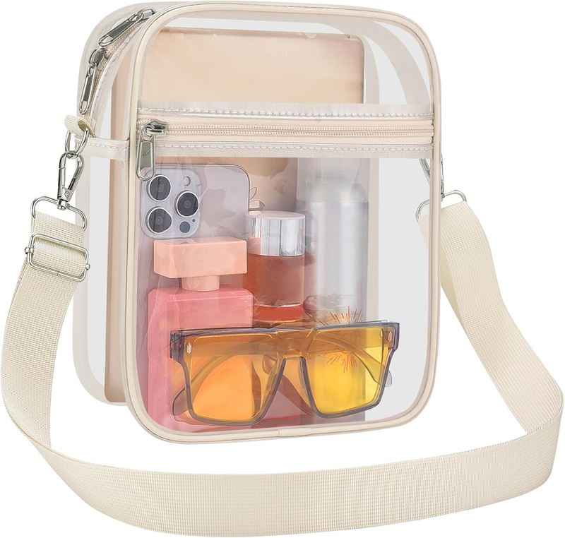 Clear Stadium Approved Crossbody Bag Transparent Messenger Bag Unisex10