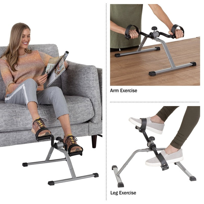 Under Desk Portable Fitness Bike for Arms & Legs - Home Exercise Machine4