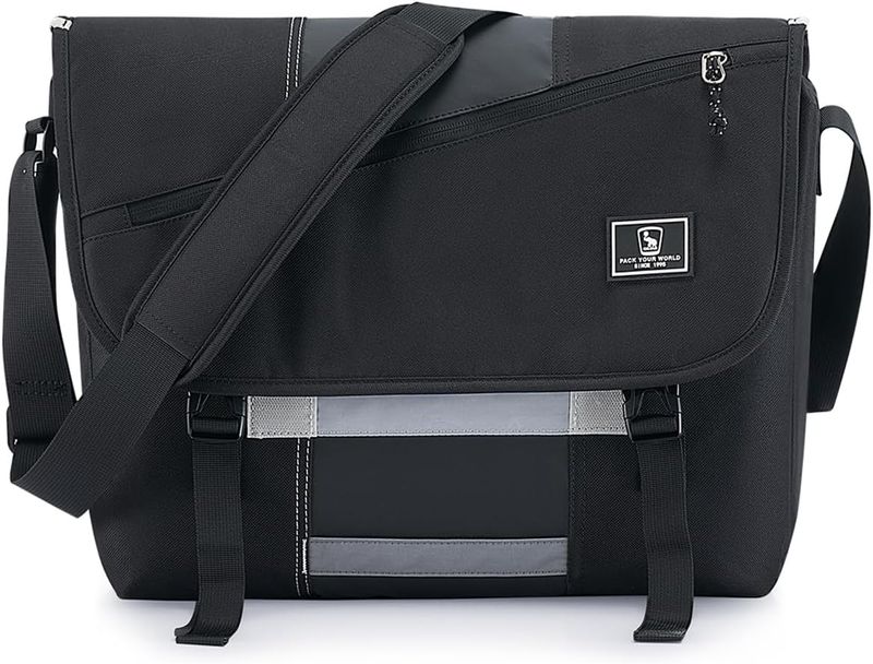 Messenger Bag 14 Inch Laptop Crossbody Satchel Shoulder Travel Office Briefcase8