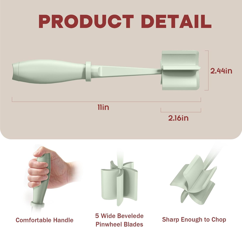 Meat Chopper Hamburger Grinder Ground Beef Smasher Nylon Kitchen Tool1