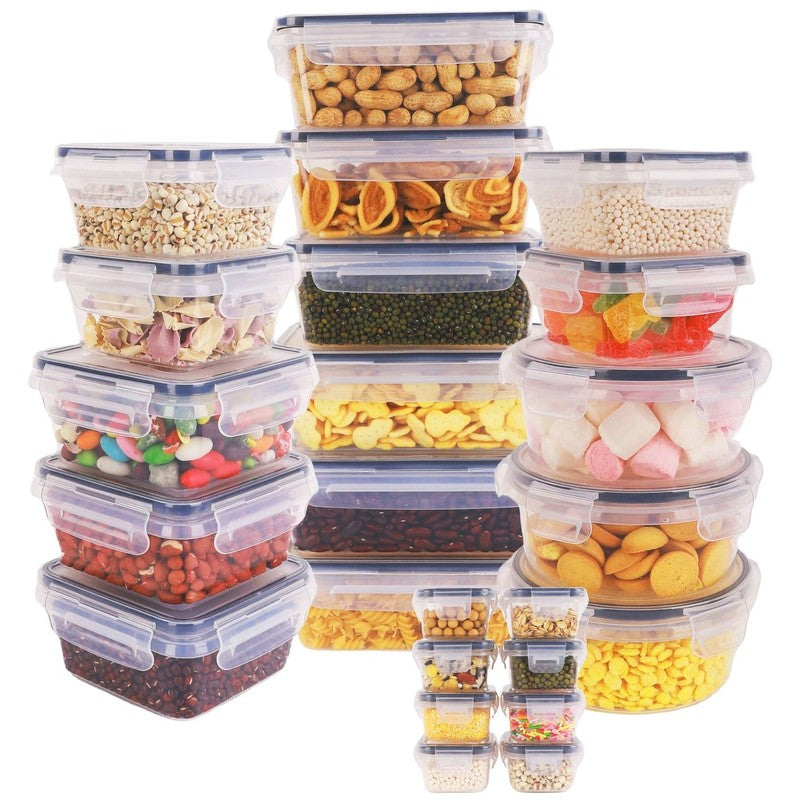 Airtight Food Storage Container Set， Meal Prep Container, Tupperware Sets with L1