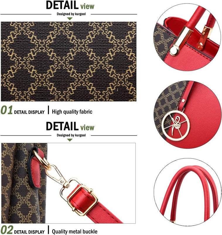 Women Purses Handbags Top Handle Satchel Shoulder Messenger Tote Bags5