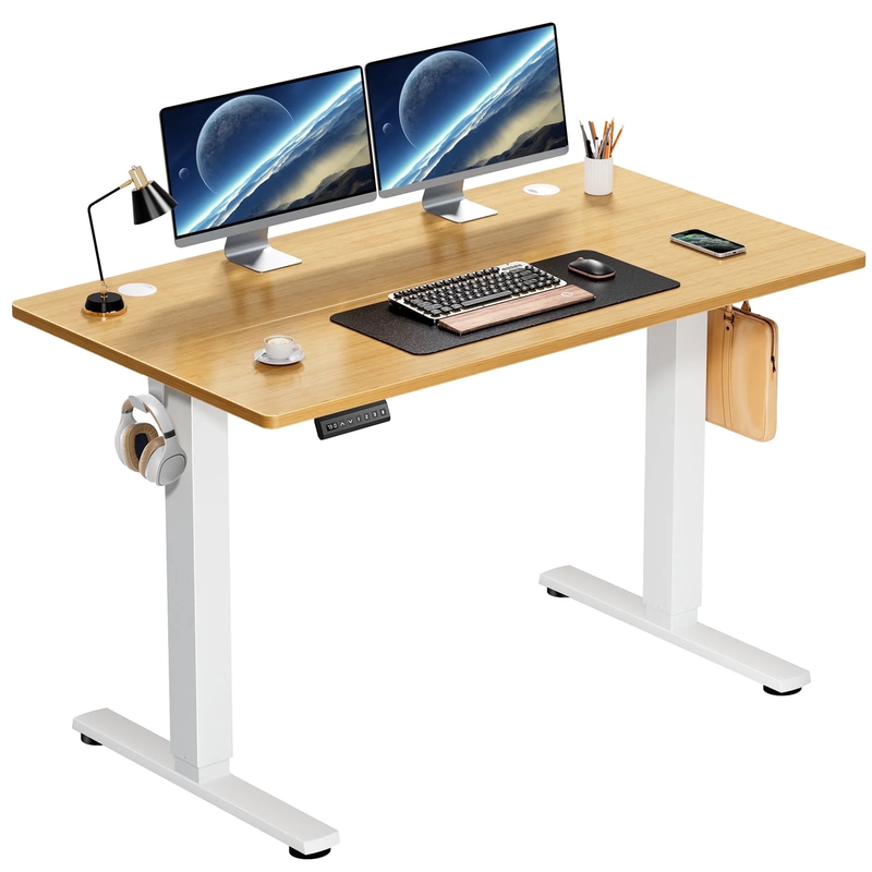 Ergonomic Electric Standing Desk, 48x24" Adjustable Height for Home Office8