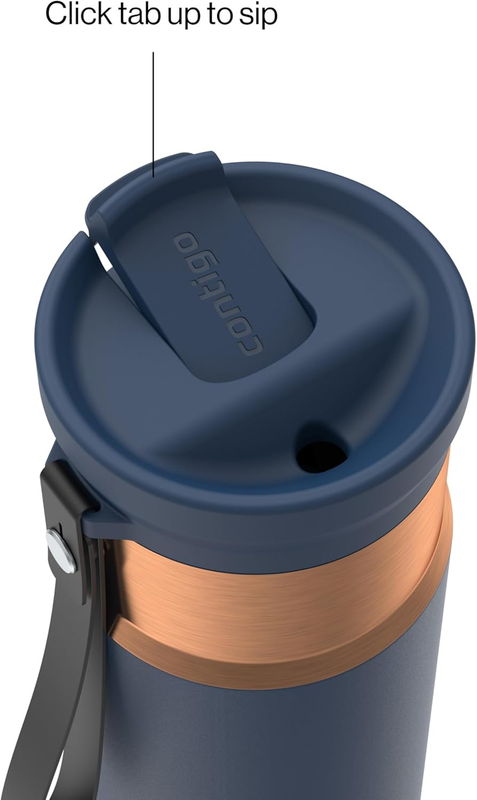 Snapseal 24oz Stainless Steel Vacuum Insulated Autoclose Lid Free Reusable Straw1