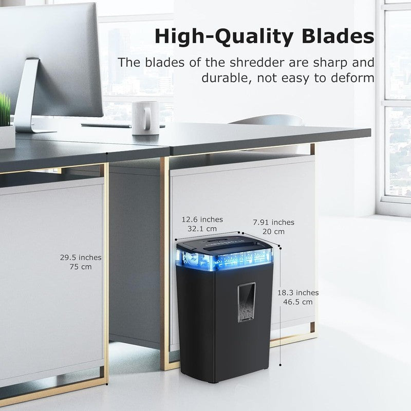 Paper Shredder, 5.5 Gal Home Office Shredder for Paper5