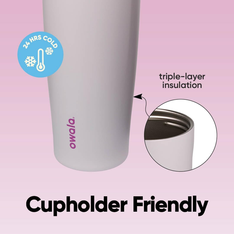 Owala FreeSip Sway 30oz Insulated Stainless Steel Bottle Dreamy Field4
