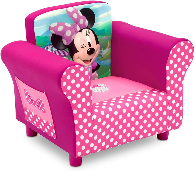 Kids Upholstered Chair, Minnie Mouse10