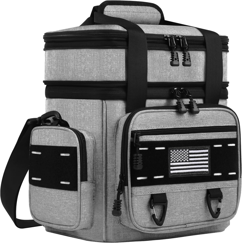 Expandable Tactical Insulated Lunch Box 16L Leakproof Cooler Bag Heavy Duty0