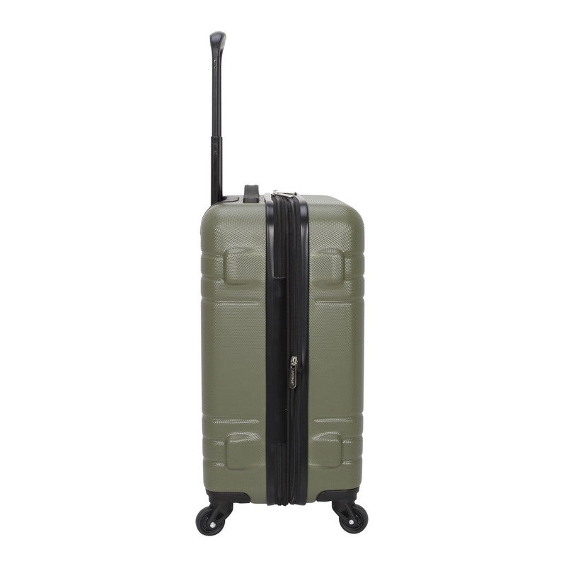 3 Piece Hardside Luggage Set with 360 Spinner Wheels and Divider Pockets, Includ4