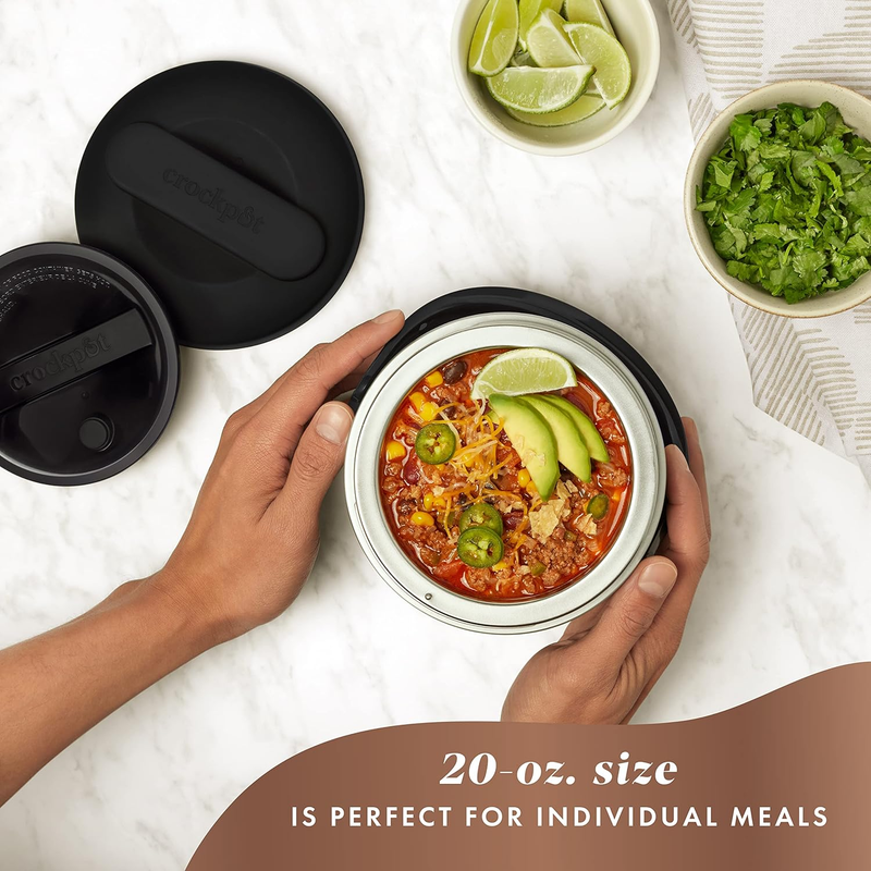 Electric Lunch Box 20oz Portable Food Warmer Spill Proof Dishwasher Safe1
