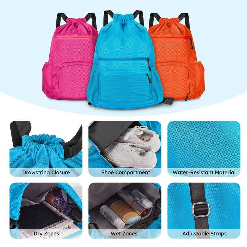 10 Piece Luggage Set Hardside Spinner Suitcase 28 24 20 Inch Backpack Cubes Blue9