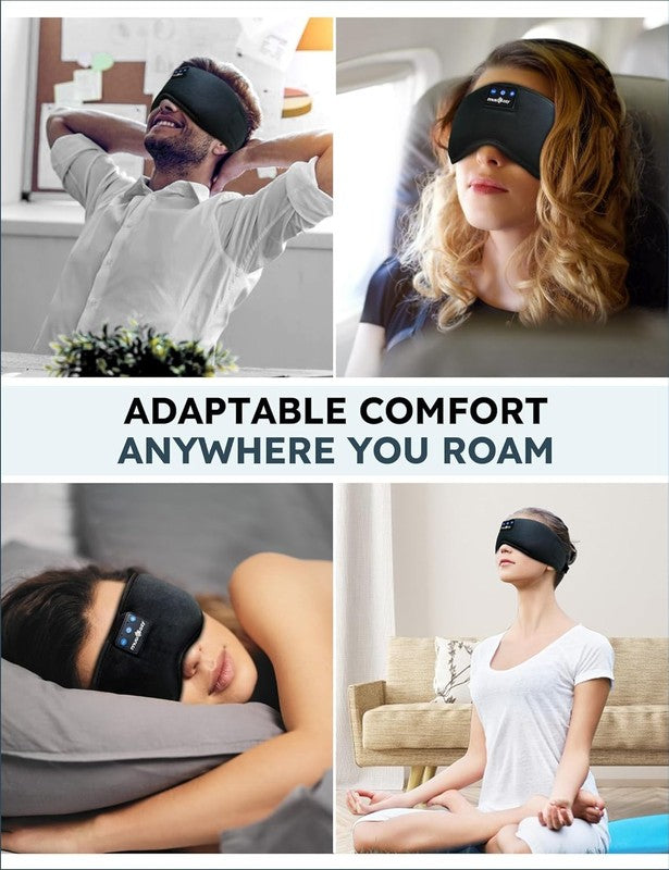 Bluetooth Sleep Mask Headphones for Side Sleepers   HD Stereo Music Earbuds6