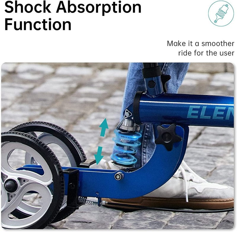 Knee Scooter Steerable Deluxe Medical Walker Crutch Alternative Blue1
