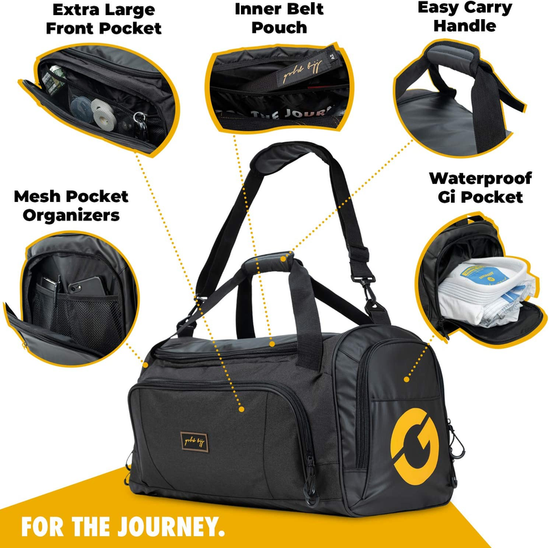 Jiu Jitsu Duffle Bag Waterproof MMA Boxing Martial Arts Gear Bag1