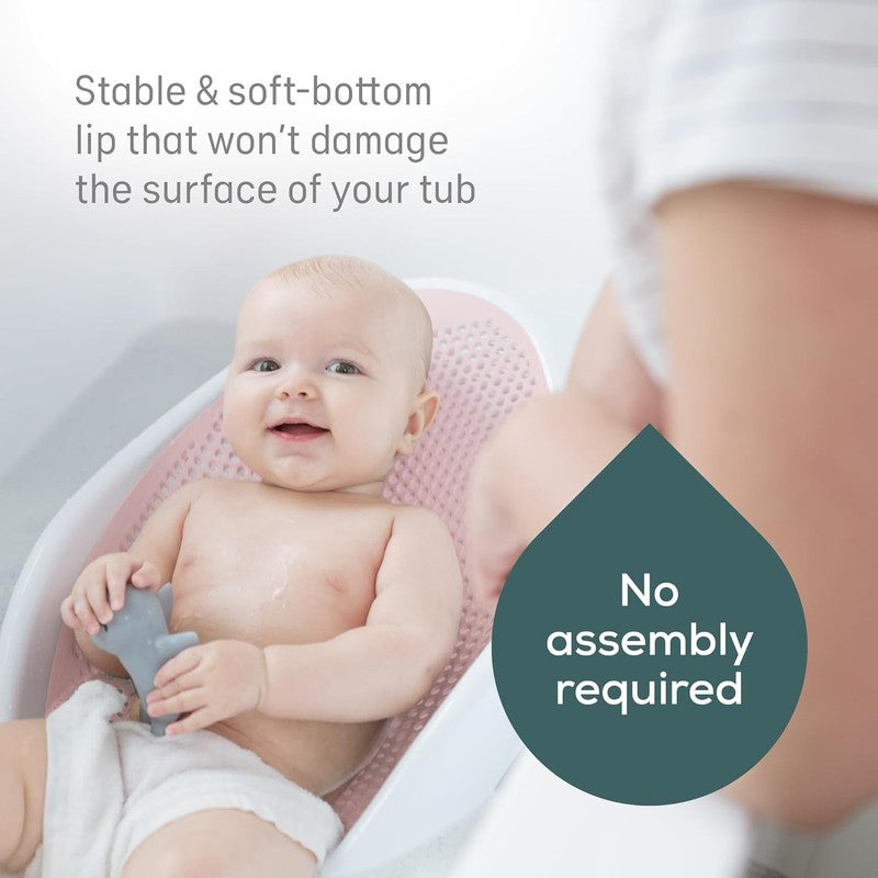 Baby Bath Support (Pink) | Ideal for Babies Less than 6 Months Old2